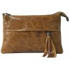 Mondo Italia kožená kabelka 1423A koňaková
