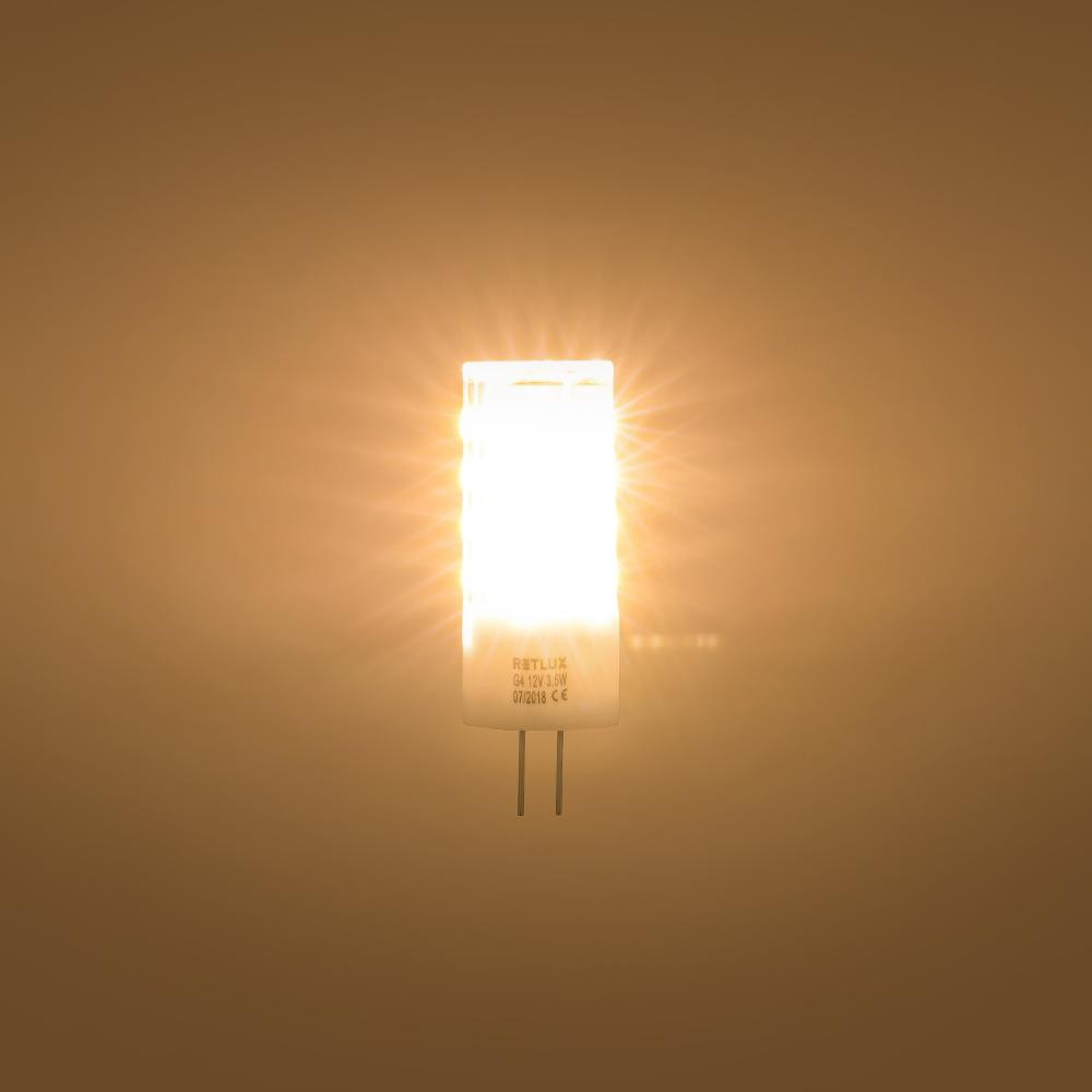 Retlux žiarovka LED G9 3,5W biela teplá