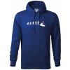 Evolúcia kajak - Mikina pánska Cape s kapucňou - 3XL ( Kráľovská modrá )