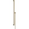Hansgrohe Unica - Sprchová tyč 95 cm, so sprchovou hadicou, kefovaný bronz - 24403140