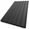 Blachotrapez T18 Plus 0,5 x 1173 x 2000 mm Pladur Wrinkle MAT TK čierna 1 ks