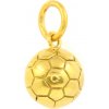 BRUNO Prívesok FUTBALOVÁ LOPTA GOLD S2890