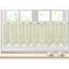 Záclona sablé, Galie metráž, smotanová 60 cm