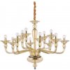 Ideal Lux Ideal Lux - Luster na reťazi DANIELI 12xE14/40W/230V pr. 94 cm mosadz ID221373 + záruka 3 roky zadarmo