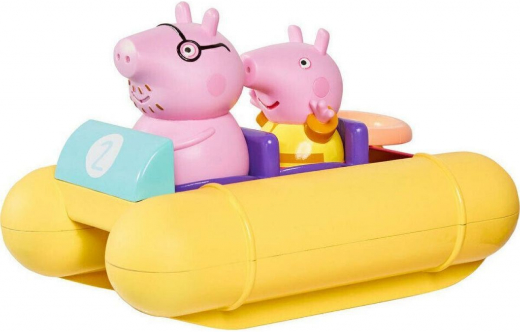 Toomies Prasiatko Peppa Pig s oteckom na vodnom bicykle