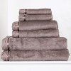 Matějovský Bambusový uterák Luna taupe, 70% bambus, 30% bavlna, 50x100cm, Hnedá