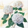 Obrúsky PAW L 33x33cm Romantic White Hydrangeas
