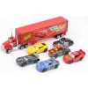 Sada vozidiel z rozprávky Autá Nobo Kids plastová červená 1:64