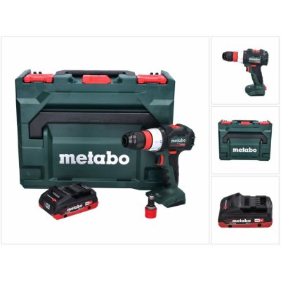 Metabo Akumulátorový vŕtací skrutkovač Metabo BS 18 LT BL Q 18 V 75 Nm + 1x akumulátor 4,0 Ah + metaBOX - bez nabíjačky