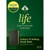 NLT Life Application Study Bible, Third Edition (Red Letter, Genuine Leather, Black) (E03)(Pevná)