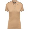 Kariban Polokošile Day-to-Day WK271, krátký rukáv, dámská COT20W271zz900-camel/black XS Camel/černá