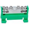 PE4/1x25 - Rozbočovací mostík, 4x16mm² + 1x25mm², 230V, 63A, zelený