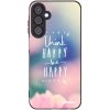 Picasee silikónový čierny obal pre Samsung Galaxy A25 A256B 5G - Mysli pozitívne!