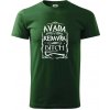 Harry - Avada Kedavra - Tričko extra veľké (5-8XL) - 5XL ( Fľaškovozelená )
