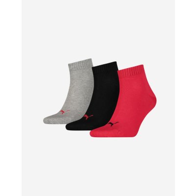 Puma QUARTER PLAIN 3P čierne 906978-04