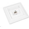 Solarix Zásuvka CAT5E UTP 1 x RJ45 pod omietku biela SX9-1-5E-UTP-WH 23100095