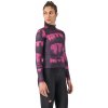 Castelli Blur Thermal Jersey, Dark night shade/ Violet pink Veľkosť: M Pohodlný a teplý dámsky dres s dlhými a strečovými rukávmi