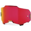 100% Armega Airmatic, nahradné sklo - HiPER Mirror Red