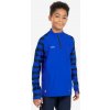 KIPSTA Detská futbalová mikina Viralto 1/2 zips modrá 12-13 r (151-160 cm)