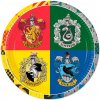 Procos Papierové taniere EKO Harry Potter Hogwarts Houses 23 cm