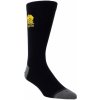 ponožky QUEEN - GOLD CREST CREW - BLACK - PERRI´S SOCKS - QUC106-001