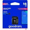 Karta pamäťová GOODRAM microSD 16GB s adaptérom