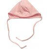 Tenká novorodenecká bavlnená čiapka ružová, veľ. 56