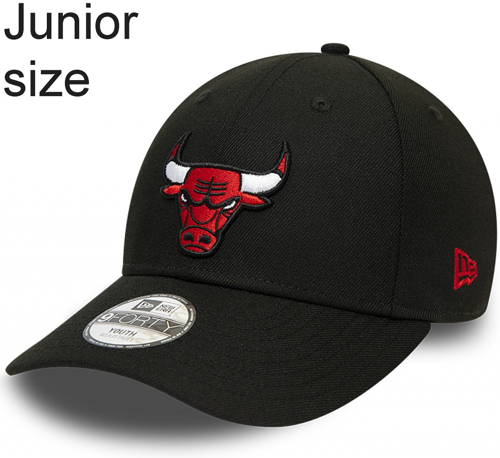 New Era 9FO The League 9forty NBA Chicago Bulls Youth Black
