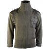 Sveter na zips s vreckom Mil-Tec Cardigan - olivový, 52