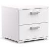 DREVONA Nočný stolík biely REA SISA NS