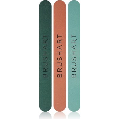 BrushArt Accessories Nail sada pilníkov Mix 3 ks