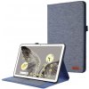 VSETKONAMOBIL 63437 FABRIC Zaklápací obal pre Google Pixel Tablet modrý