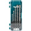 Makita D-72877 Sada vrtákov do muriva 4-10 mm, 5 ks
