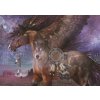 Anatolian - Puzzle Vlk, orol a kôň - 1500 dielov