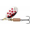 Abu Garcia Rotačka Fast Attack 4,5g Silver/Red Dots