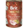 Konzerva pre psov Brit Mono Protein Czech Christmas Dinner 400 g
