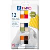 Polymérová hmota sada FIMO Soft Prírodné farby 12x25g