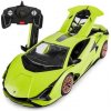 RASTAR Konštrukčné autíčko RC Auto Lamborghini Sian Building Kit na diaľkové ovládanie zelené 1:18