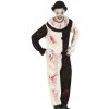 STRAŠIDELNÝ KOSTÝM KLAUN KLAUNA KRVAVÝ HALLOWEEN M
