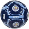 MANCHESTER CITY FC Futbalová lopta Manchester City FC, tmavomodrá, veľ. 4
