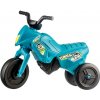 Teddies Odrážadlo Enduro Yupee tyrkysové malé plast výška sedadla 26cm nosnosť do 25kg 12m+