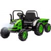 Elektrický traktor s prívesom Milly Mally Farmer zelený