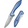 Kubey KB314R Ruckus Blue vreckový nôž 8,4 cm, modrá, titán
