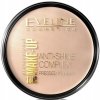 Eveline Cosmetics Art Make-Up Anti-Shine Complex Pressed Powder 33 Golden Sand zmatňujúci minerálny púder s hodvábom 14 g