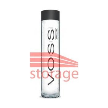 VOSS Voda Perlivá Sklo 0,8 l