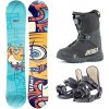 Beany MAD CHICK detský snowboard + Beany Junior viazanie + Beany Avenger BS topánky - 90 cm + XS - EU 32-35