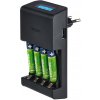 Tronic® Nabíjačka batérií s LCD displejom (nabíjačka vrátane batérií typu Aaa) (100370056)