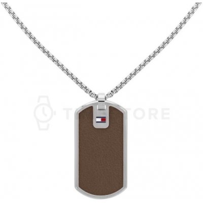 Tommy Hilfiger Štýlový oceľový náhrdelník s vojenskou známkou 2790431 - 30 dní na vrátenie tovaru, Garancia originality