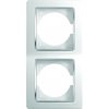 Rámček 2 vertikálny, bielo-strieborná, EKONOMIK OE21CO-U - dopredaj