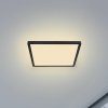 Globo Stropné LED Sapana, hranaté, stmievateľné, čierna - 41563-18B